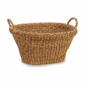 Cesto Con manici Marrone 32 L 58 x 27 x 52 cm (6 Unità)