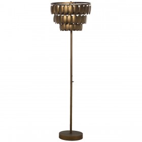 Lampada da Terra Alexandra House Living Oro Dorato 60 W 29 x 6 x 29 cm