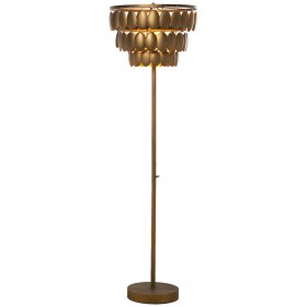 Lampada da Terra Alexandra House Living Oro Dorato 60 W 29 x 6 x 29 cm
