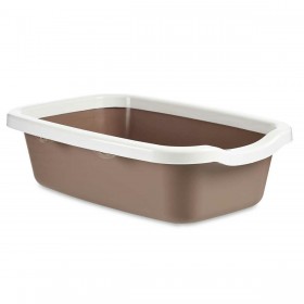 Lettiera per Gatti Mascow 87893 Bianco Beige Plastica 38 x 16 x 58,5 cm (11 Unità)