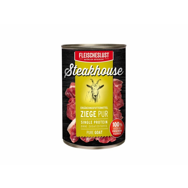 Cibo umido Fleischeslust Pure 800 gr Capra