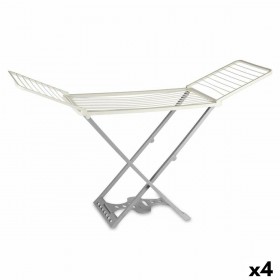 Stendibiancheria Pieghevole Kipit Pompeya Antracite Resina polipropilene 190 x 56 x 115 cm (4 Unità)