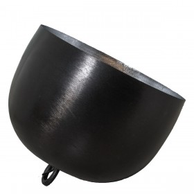 Lampada da tavolo Alexandra House Living Nero Argentato Metallo 25 W 36 x 33 x 36 cm