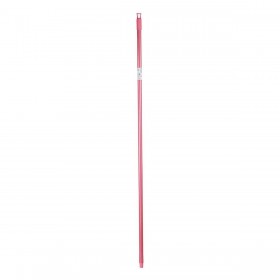 Mazza per la Scopa 2,3 x 130 x 2,3 cm Rosa Metallo (12 Unità)