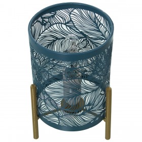 Lampada da tavolo Alexandra House Living Azzurro Metallo 40 W 12 x 19 x 12 cm