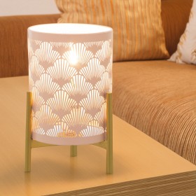 Lampada da tavolo Alexandra House Living Rosa Metallo 40 W 12 x 18 x 12 cm