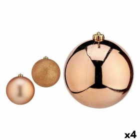 Set di palline di Natale Krist+ 00749 Rame Plastica (4 Unità)