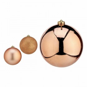 Set di palline di Natale Krist+ 00749 Rame Plastica (4 Unità)