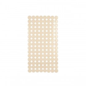 Tappetino Antiscivolo da Doccia Beige PVC 68 x 36 x 1 cm (6 Unità)