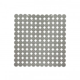 Tappetino Antiscivolo da Doccia Grigio PVC 54 x 54 x 1 cm (6 Unità)