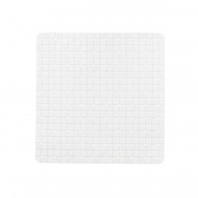 Tappetino Antiscivolo da Doccia Berilo BM509S - 314 Bianco PVC 50,3 x 50,3 x 0,7 cm Quadri (6 Unità)