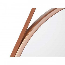Specchio da parete 1268 Marrone Bronce 45 x 45 x 3 cm (4 Unità)