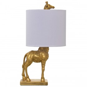 Lampada da tavolo Alexandra House Living Multicolore Dorato Plastica 40 W 23 x 42 x 20 cm Giraffa