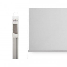 Store a rullo 120 x 180 cm Grigio Stoffa Plastica (6 Unità)