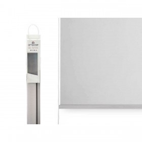 Store a rullo 180 x 180 cm Bianco Stoffa Plastica (6 Unità)