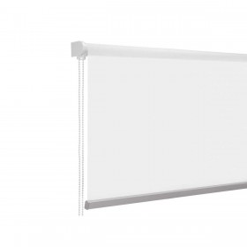 Store a rullo 180 x 180 cm Bianco Stoffa Plastica (6 Unità)