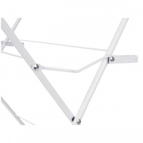 Stendibiancheria Pieghevole Kipit WR4062A-1NB-489 Bianco Nero polipropilene Ferro 47 x 41 x 136 cm Verticale (5 Unità)