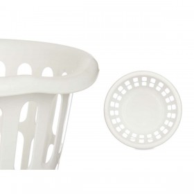 Cesto Kipit 8066-W Bianco polipropilene 27 L 40 x 25 x 40 cm (18 Unità)