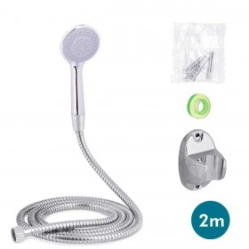 Un doccino con tubo per dirigere il getto Berilo 170 Metallo 2 m (12 Unità)