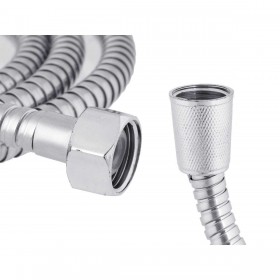 Un doccino con tubo per dirigere il getto Berilo 170 Metallo 2 m (12 Unità)