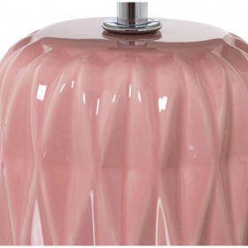 Lampada da tavolo Alexandra House Living Rosa Ceramica 40 W 17 x 30 x 17 cm