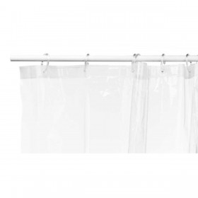 Tenda da Doccia Berilo SC-MIX-01-TRANSP Trasparente Polietilene EVA 180 x 180 cm (12 Unità)