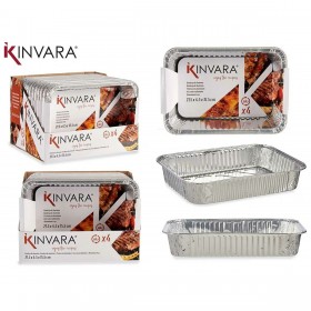 Set di vassoi per Alimenti Kinvara 17234 Monouso 12 Unità