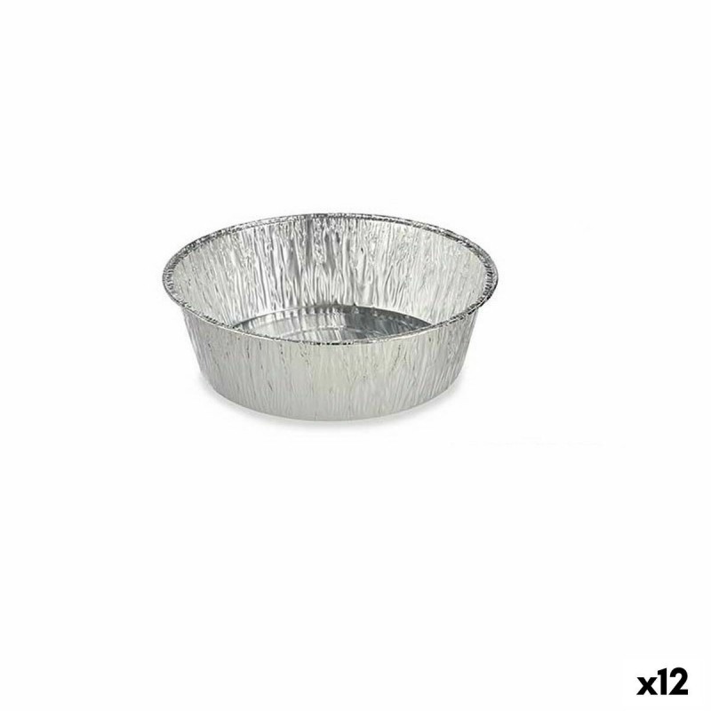 Set di vassoi per Alimenti Kinvara 30287 Monouso Rotondo 12 Unità