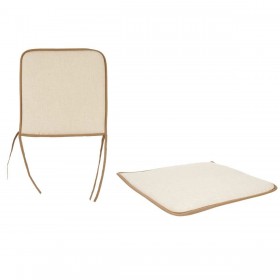 Cuscino per sedie 38 x 2,5 x 38 cm (4 Unità)