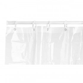 Tenda da Doccia Berilo 216 Trasparente Plastica PEVA 180 x 180 cm (12 Unità)