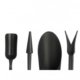 Set di Attrezzi Ibergarden KDS0102102 Antracite polipropilene Giardino (24 Unità)