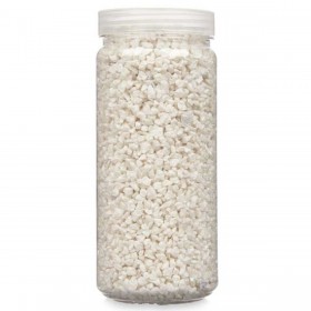 Pietre Decorative Bianco 2 - 5 mm 700 g (12 Unità)
