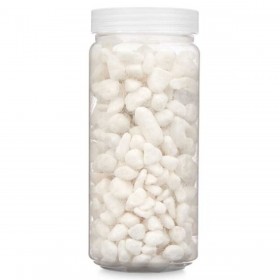 Pietre Decorative Bianco 8 - 15 mm 700 g (12 Unità)
