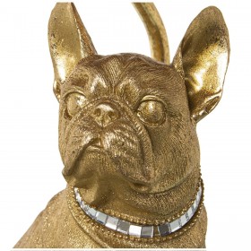Lampada da tavolo Alexandra House Living Nero Oro Dorato Plastica 40 W 26 x 46 x 26 cm Cane