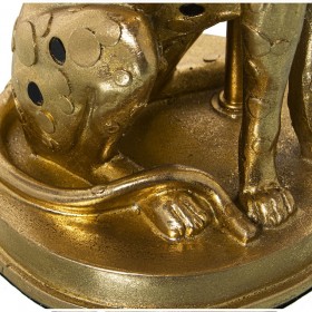 Lampada da tavolo Alexandra House Living Nero Oro Dorato Plastica 40 W 26 x 46 x 2 cm Pantera