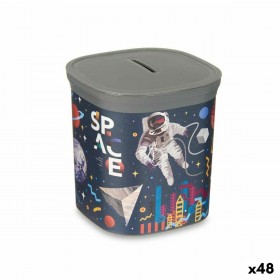Salvadanaio Pincello 02 1163 Plastica Astronauta 9 x 10,2 x 9 cm Multicolore (48 Unità)