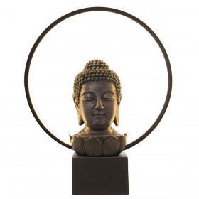 Lampada da tavolo Alexandra House Living Nero Plastica 30 x 38 x 12 cm Buddha