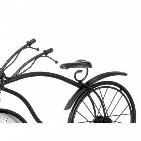 Orologio da Tavolo Bicicletta Nero Metallo 36 x 22 x 7 cm (4 Unità)