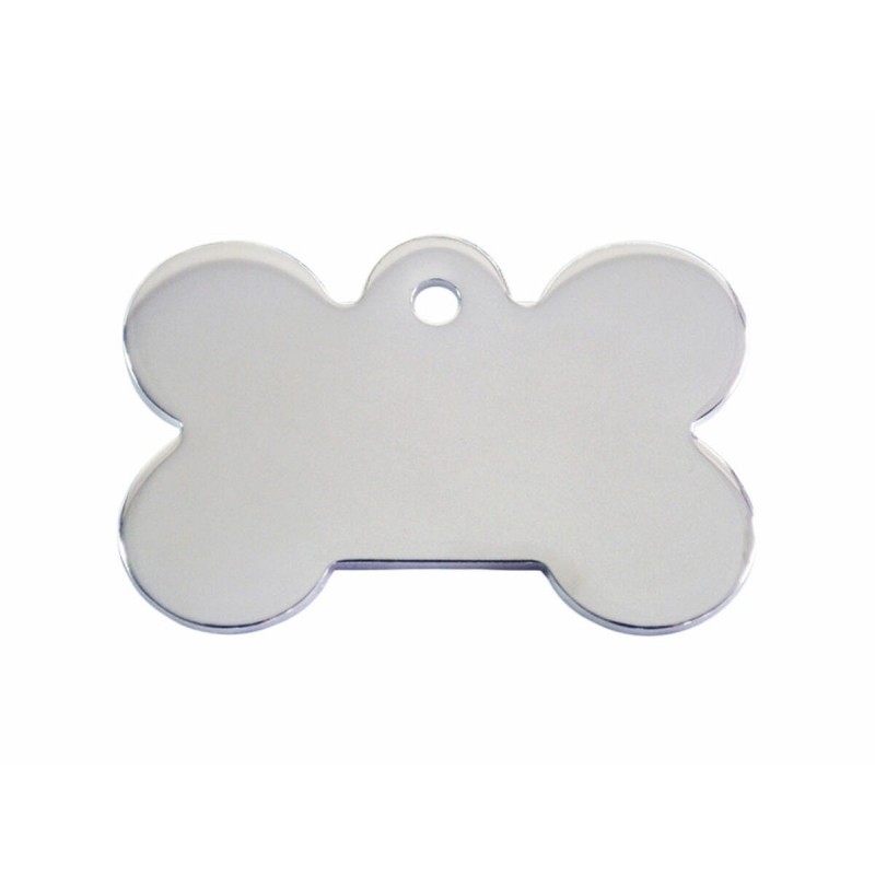 Targhetta per collana Imarc Bone Argentato