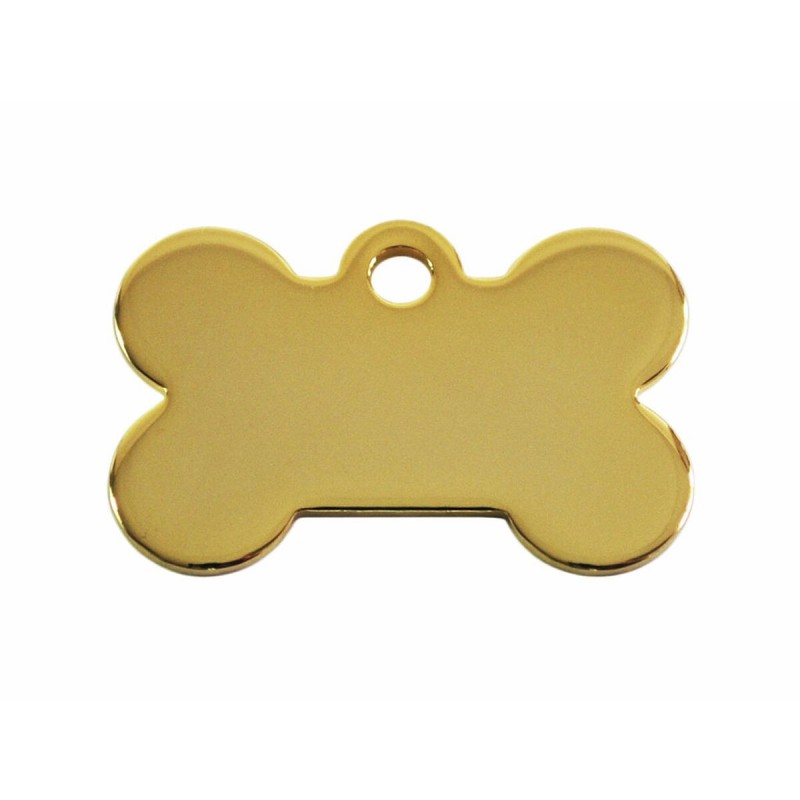 Targhetta per collana Imarc Bone Dorato