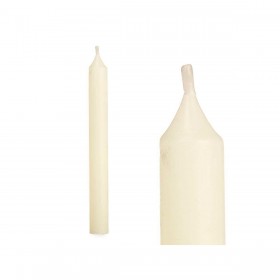 Set di Candele Acorde 126-B-AR Crema 2 x 2 x 20 cm (12 Unità)