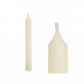 Set di Candele Acorde 123-B-AR Crema 2 x 2 x 15 cm (12 Unità)