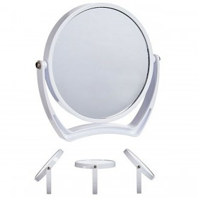 Specchio Ingranditore Bianco Cristallo Plastica 19 x 18,7 x 2 cm (6 Unità)