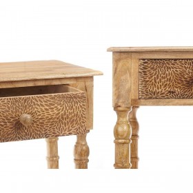 Ingresso con 2 Cassetti Gift Decor 39 Marrone 98 x 77 x 42 cm Fogli
