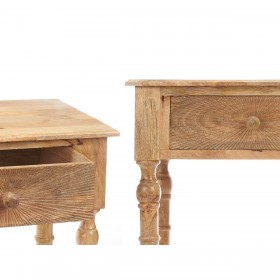 Ingresso con 2 Cassetti Gift Decor 41 Marrone 98 x 77 x 42 cm Righe