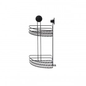 Supporto da Doccia Berilo CN-W6753-5P Nero Acciaio ABS 26 x 39 x 19 cm (6 Unità)