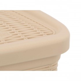 Cestino Stefanplast 30134 Beige Plastica 6 L (6 Unità)