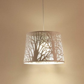 Lampadario Alexandra House Living Bianco Metallo 60 W 35 x 25 x 35 cm