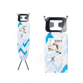 Asse da Stiro Kipit 18359-02 CB-220 Azzurro Bianco Poliestere Cotone (4 Unità)