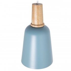 Lampadario Alexandra House Living Celeste Metallo 25 W 15 x 28 x 15 cm